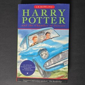 Harry Potter and the Chamber of Secrets Book Original Cover Paperback